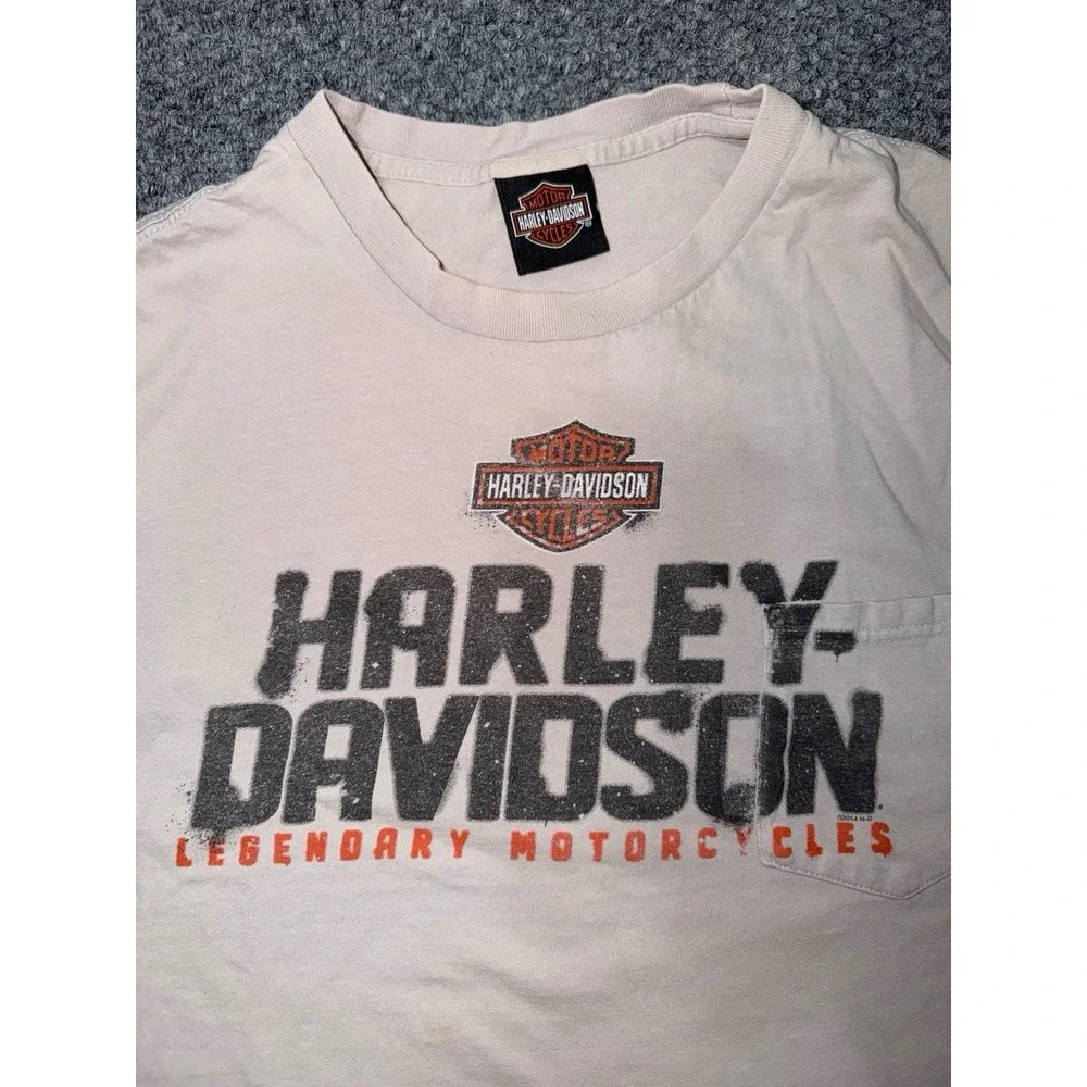 Harley-Davidson Legendary Motorcycles Barnett El Paso Texas Graphic T-Shirt‎